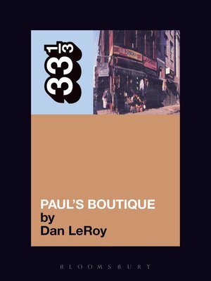 cover image of The Beastie Boys' Paul's Boutique